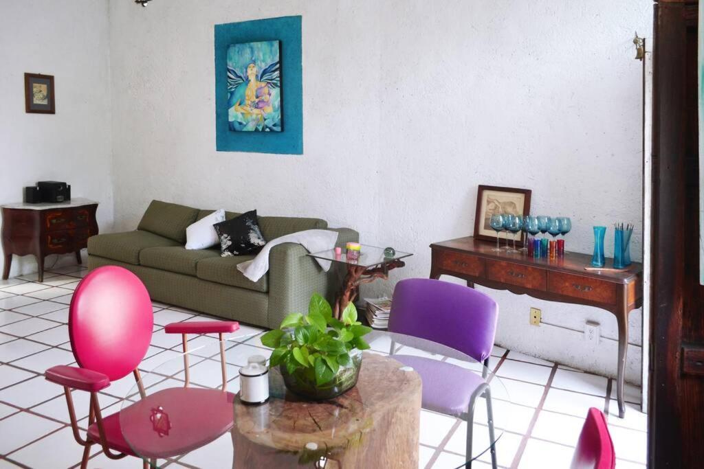 Departamento En Lomas De Cuernavaca Con Aire Acond Apartman Temixco Kültér fotó